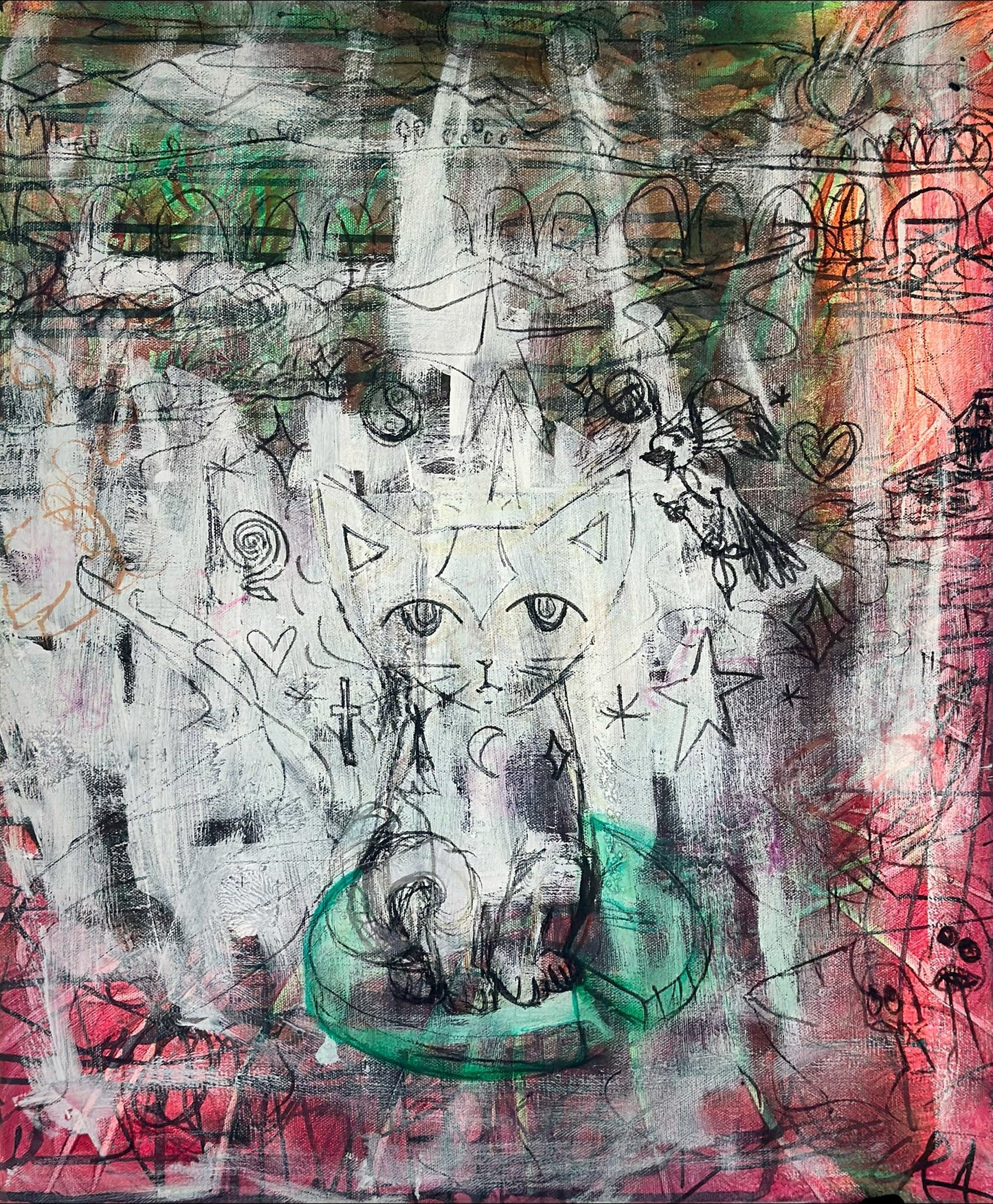 Chaos Cat Original and Prints